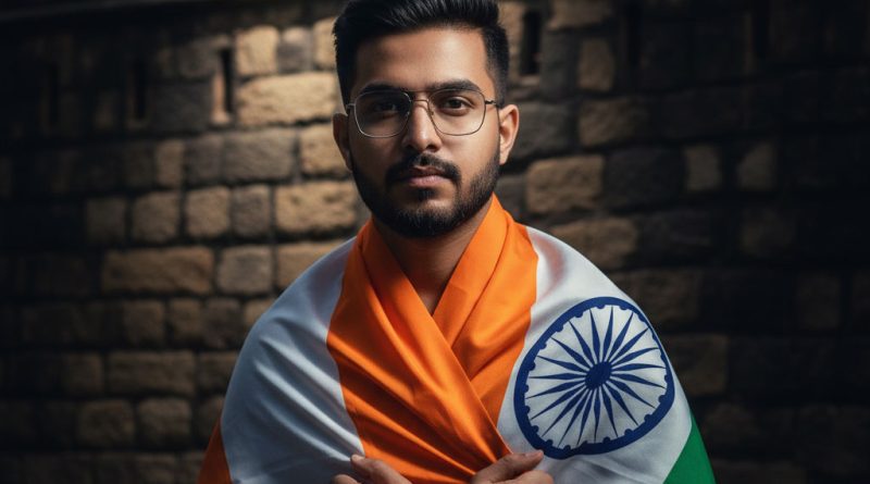Patriotic AI Portrait