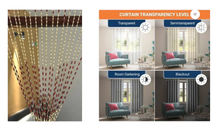 Arvi Deco 214 cm Transparent Curtain Review 2025 – Best 7 Ft Door Curtain in India