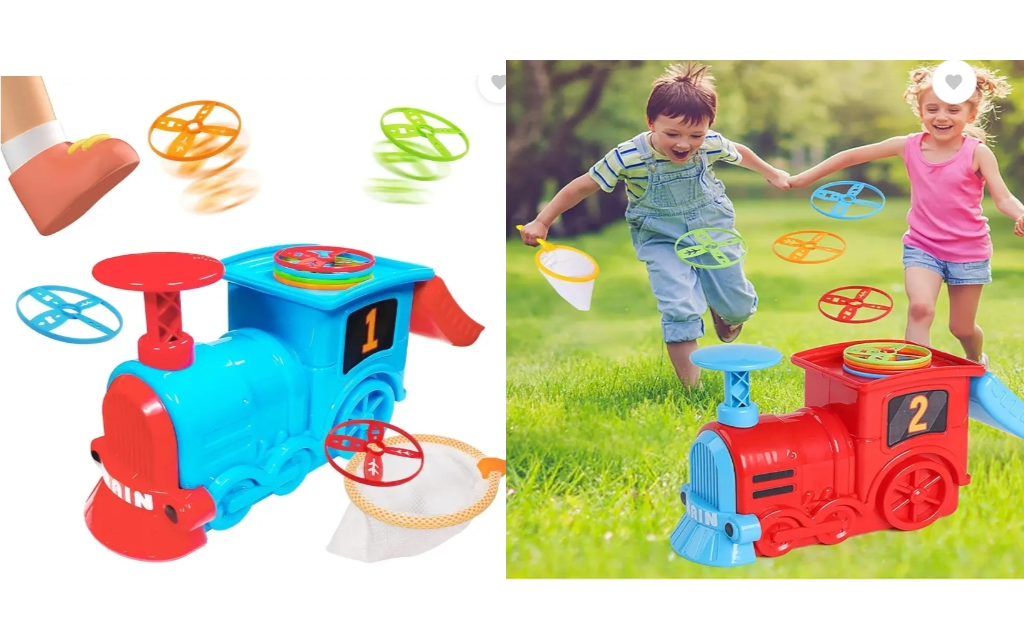 Braintastic Train Flying Disc Launcher Toy Review 2025 – Best Flying Disc Toy for Kids & Adults