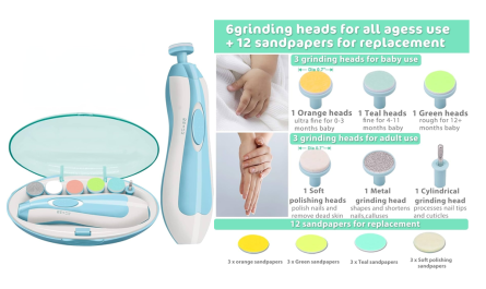 Gym New Baby Nail File Electric Review 2025 – Best Safe Baby Nail Trimmer in India