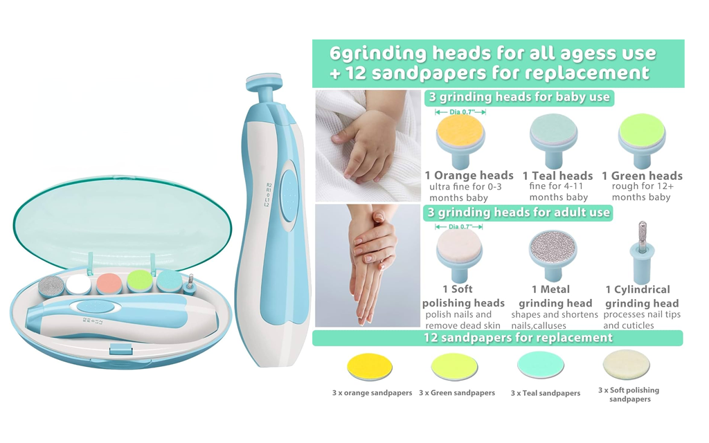 Gym New Baby Nail File Electric Review 2025 – Best Safe Baby Nail Trimmer in India