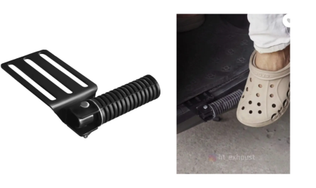 Aqramx Universal Scooter Footrest Review 2025 – Best Both-Side Foot Rest for Scooters in India