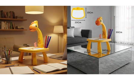 Vikrida Plastic Projection Drawing Board for Kids Review 2026 – Best Educational Drawing Projector Toy in India