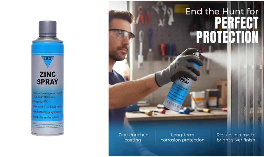 AEROL Zinc Rich Cold Galvanizing Spray Review 2026 – Best Rust Protection Spray in India