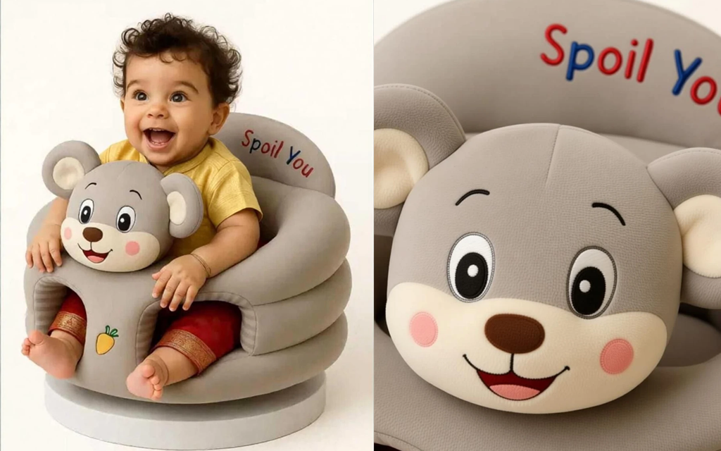 Littlepowz Sofa for Kids Soft Plush Cushion Baby Seat Review 2026 – Best Baby Support Seat in India