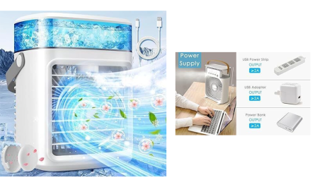 ElysianChoice Portable Rechargeable Air Cooler Review 2026 – Best USB Mini Cooler for Home & Office