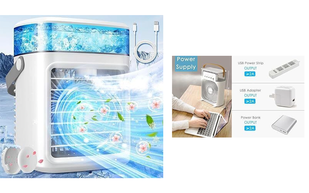 ElysianChoice Portable Rechargeable Air Cooler Review 2026 – Best USB Mini Cooler for Home & Office