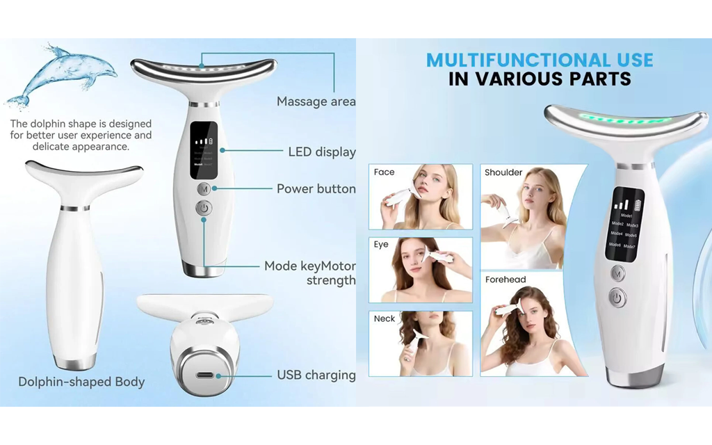 Wengonvila LED Neck Firming Massager Review 2026 – Best Face & Neck Massager in India