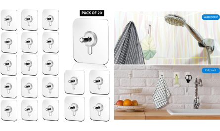 Daluci Nail Free Wall Screw Adhesive Hooks Review 2026 – Best Wall Hooks Without Drill in India