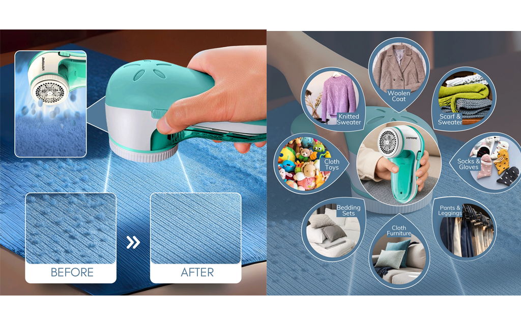 VRPrime Lint Remover Roller Review 2026 – Best Clothes & Woolen Fabric Lint Remover in India