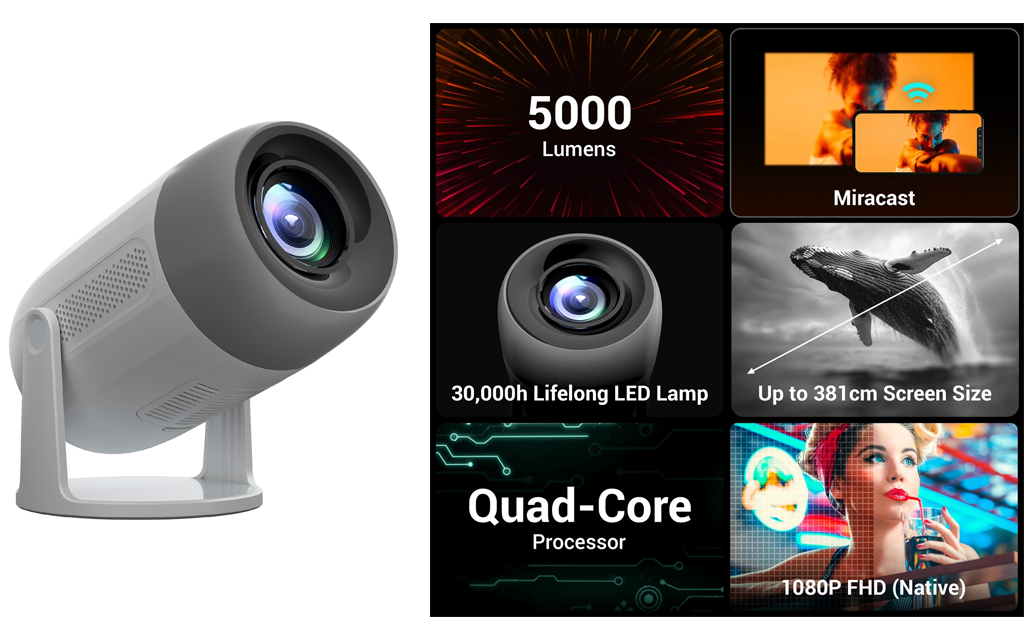 Zebronics Zeb Pixaplay 63 Projector Review 2026 – Best Smart LED Projector in India