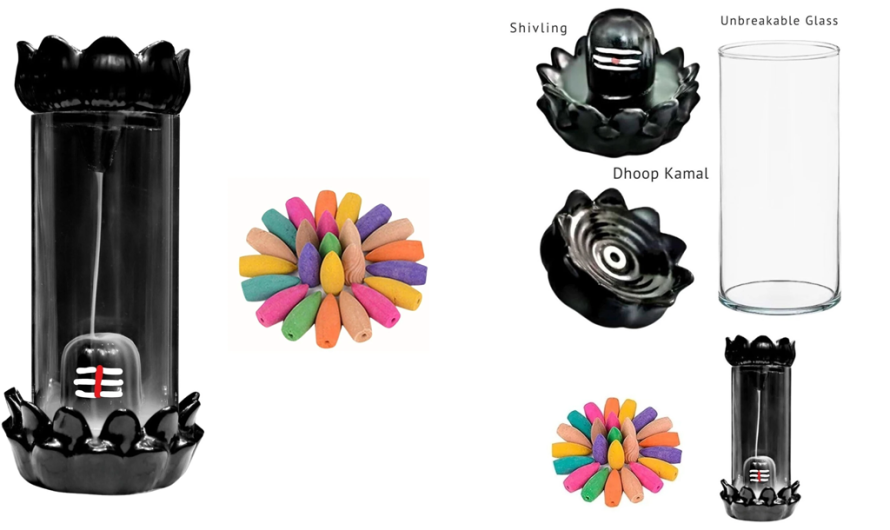 CulturalCart Shiva Smoke Fountain Decorative Showpiece Review 2026 – Best Shivling Fountain Incense Holder in India