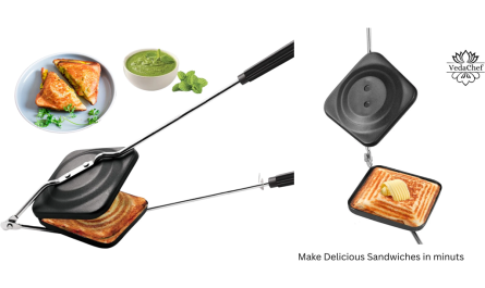 Vedachef Premium Classic Gas Toasters Review 2026 – Best Non-Stick Sandwich Toaster in India