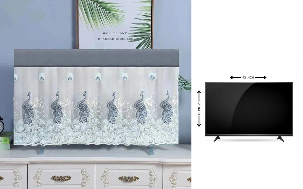 Virbhadra Fashion 43-inch TV/Monitor Cover Review 2026 – Affordable Dust Protection for LCD/LED Screens