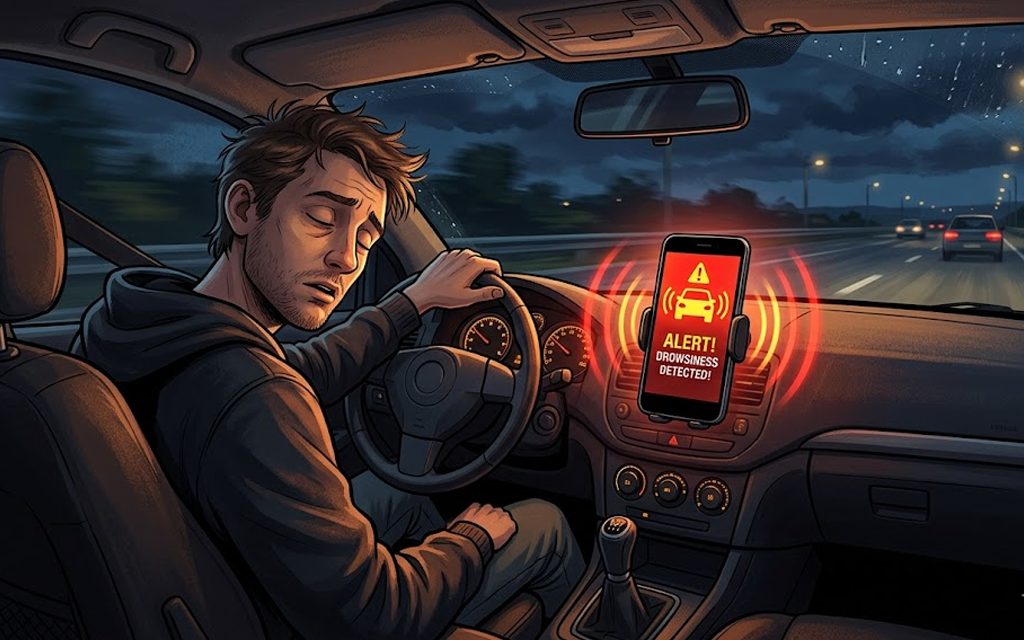 Stay Awake While Driving Using Your Phone – Smart Safety