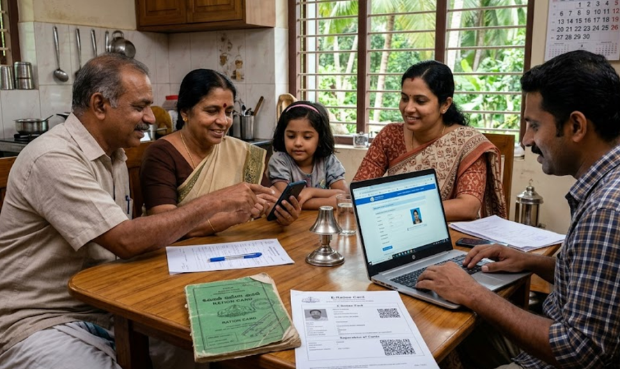 Split Ration Card Kerala – How to Apply for Separate Ration Card from Same Family (2026 Guide)