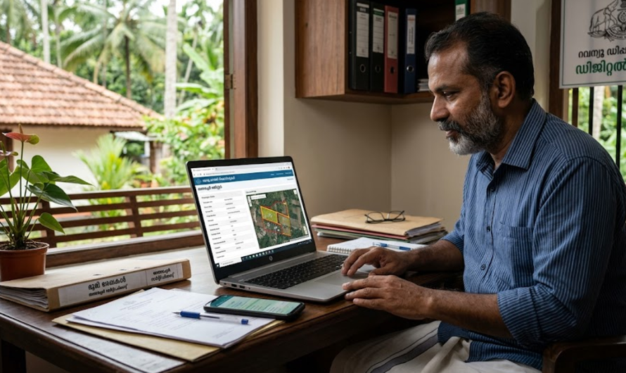 Thandaper Register Online Kerala – Check How Much Land Is Registered in Your Name (2026 Guide)