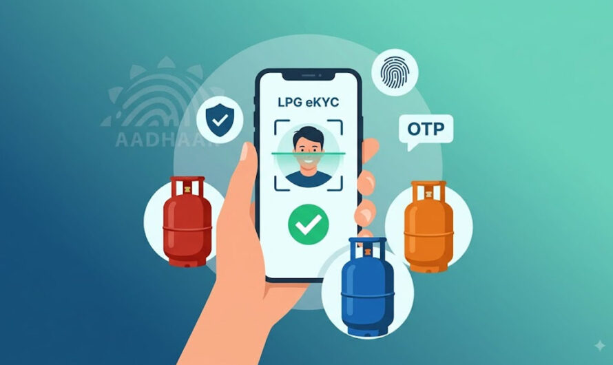 LPG eKYC Online 2026: Indane, Bharat Gas & HP Gas KYC Guide