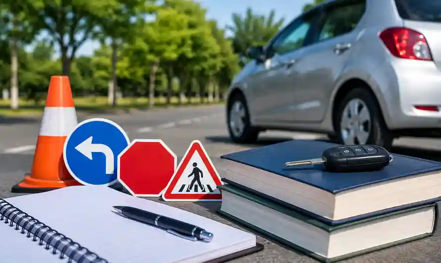 Learner’s Test Online Kerala 2026 MVD LEADS mock test and traffic signs