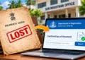 Lost property documents in Kerala replaced with a certified copy from the Registration Department